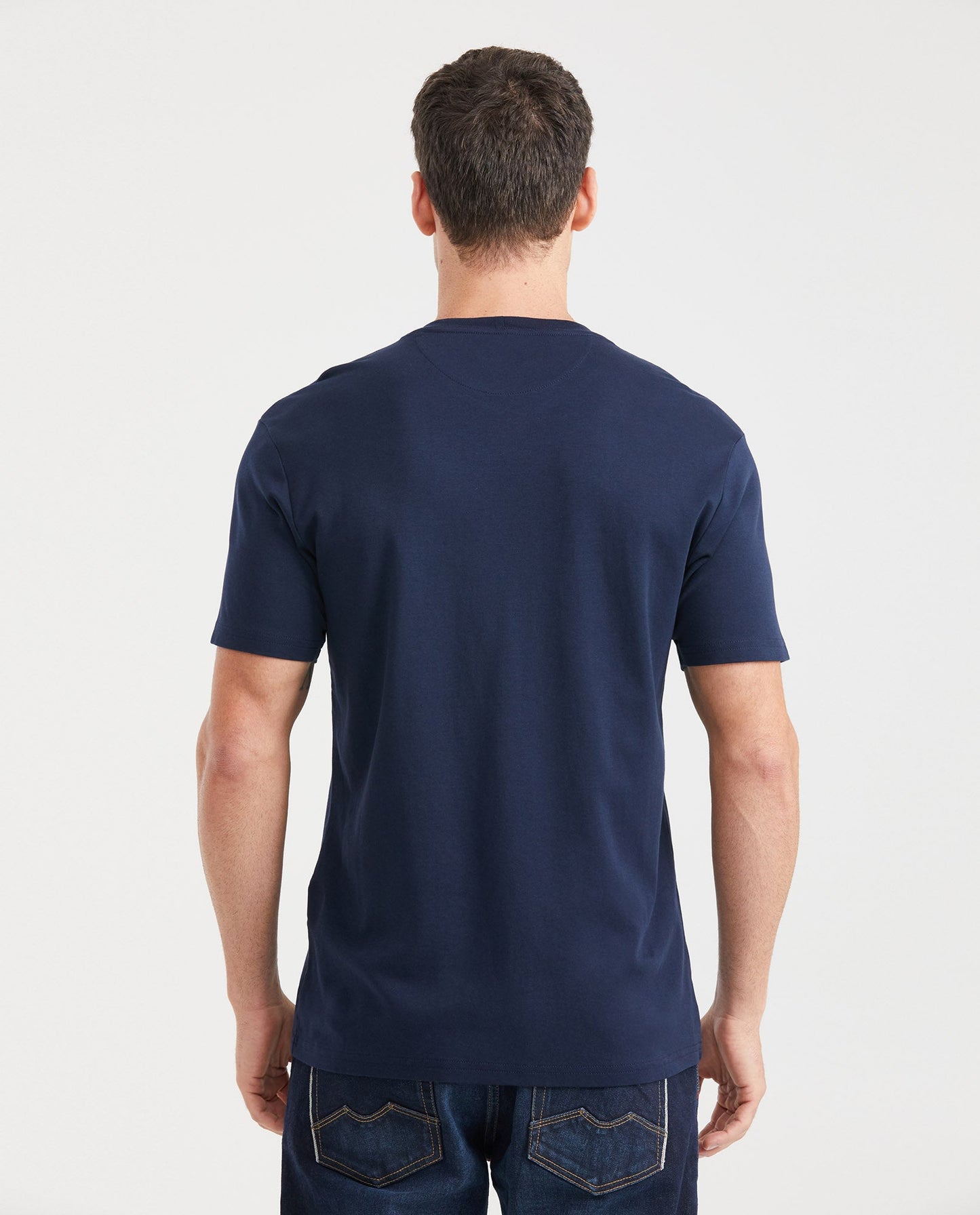 Men's T-Shirt 100% Cotton - Blue