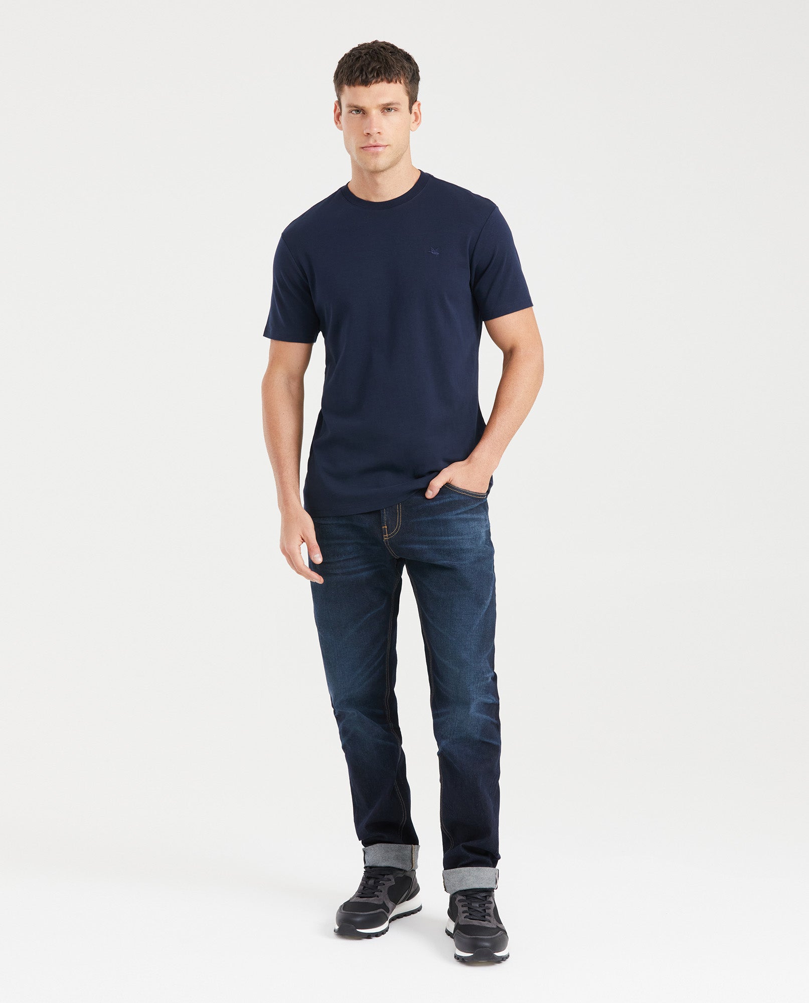 Men's T-Shirt 100% Cotton - Blue