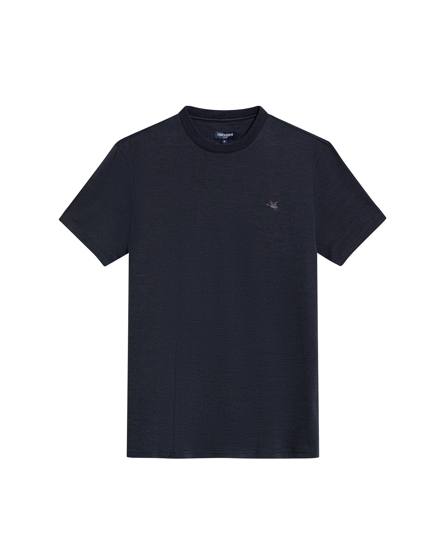 Men's T-Shirt Slim Fit Short Sleeve Minimalist Duck - Gray
