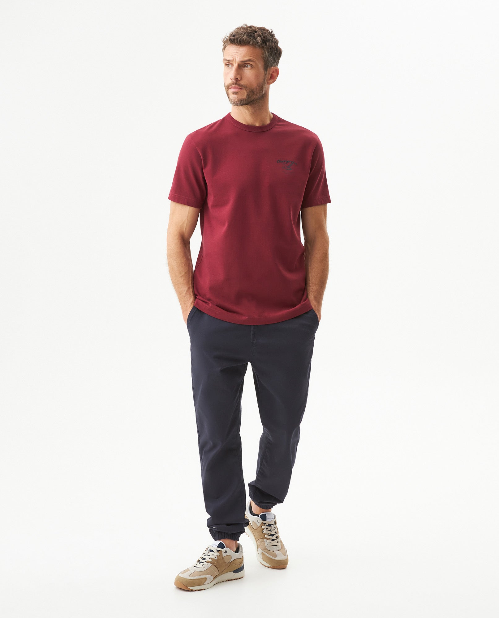Men's Classic Fit T-shirt in Cotton Boatyard