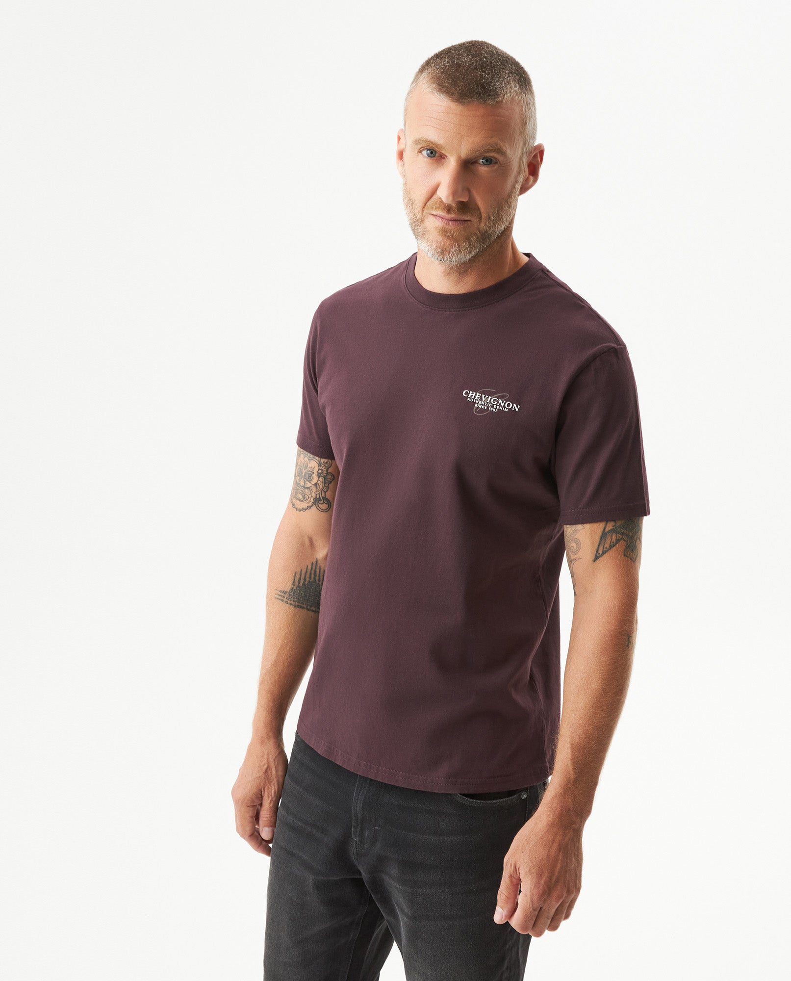 Men's Slim Fit T-shirt in Cotton Coordinates