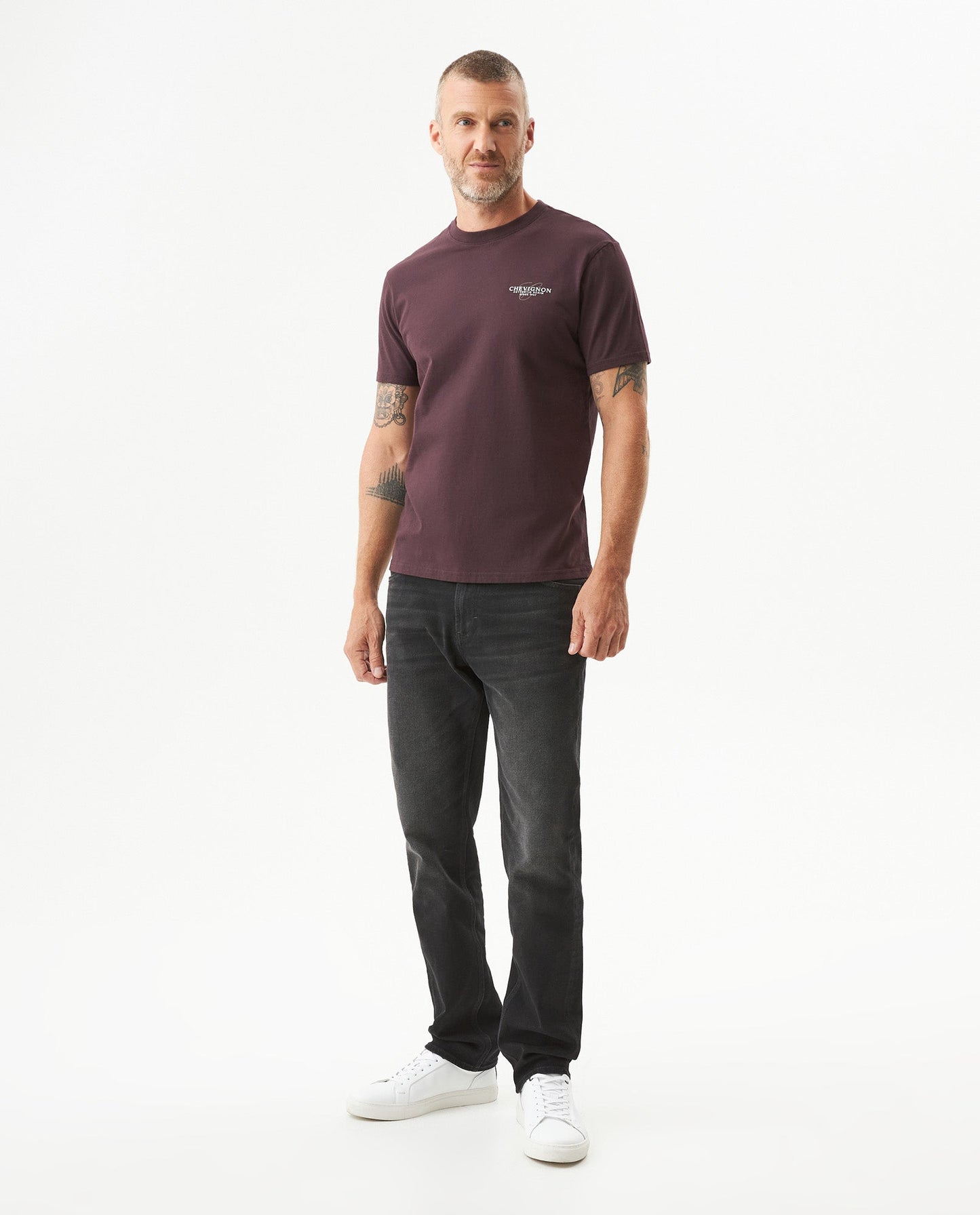 Men's Slim Fit T-shirt in Cotton Coordinates