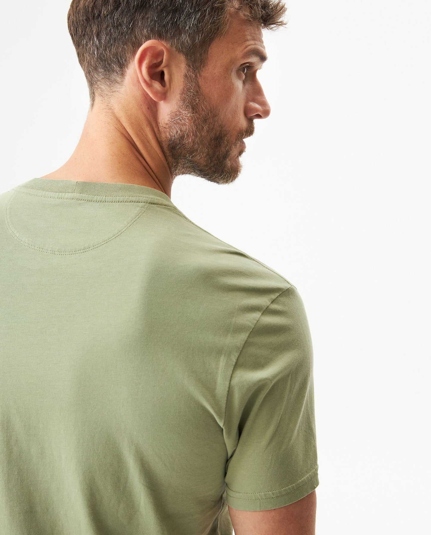 Men's Slim Fit Short Sleeve T-shirt in Cotton Festive