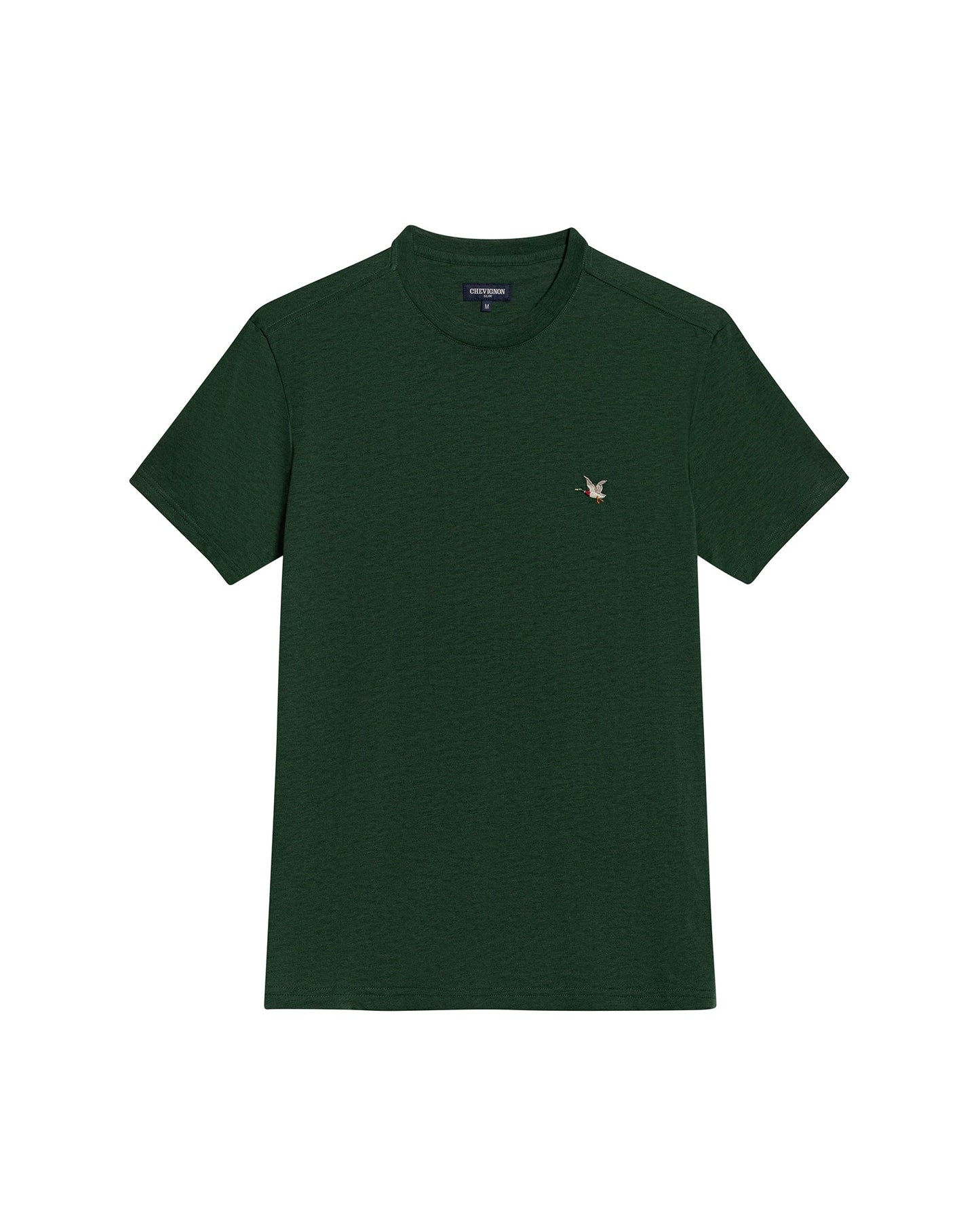 Men's Essential Slim Fit Short Sleeve T-shirt in Pima Cotton Heritage
