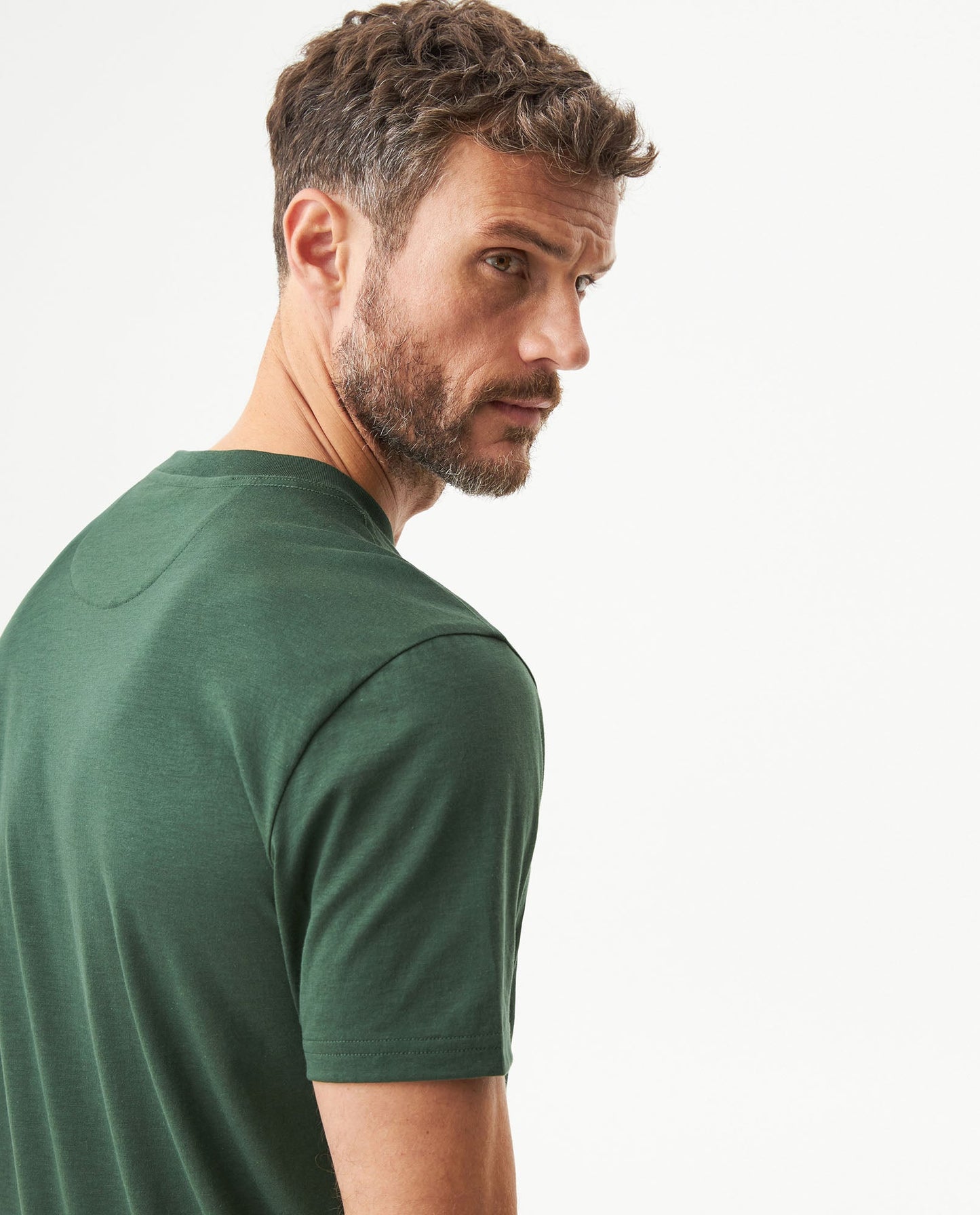 Men's Essential Slim Fit Short Sleeve T-shirt in Pima Cotton Heritage