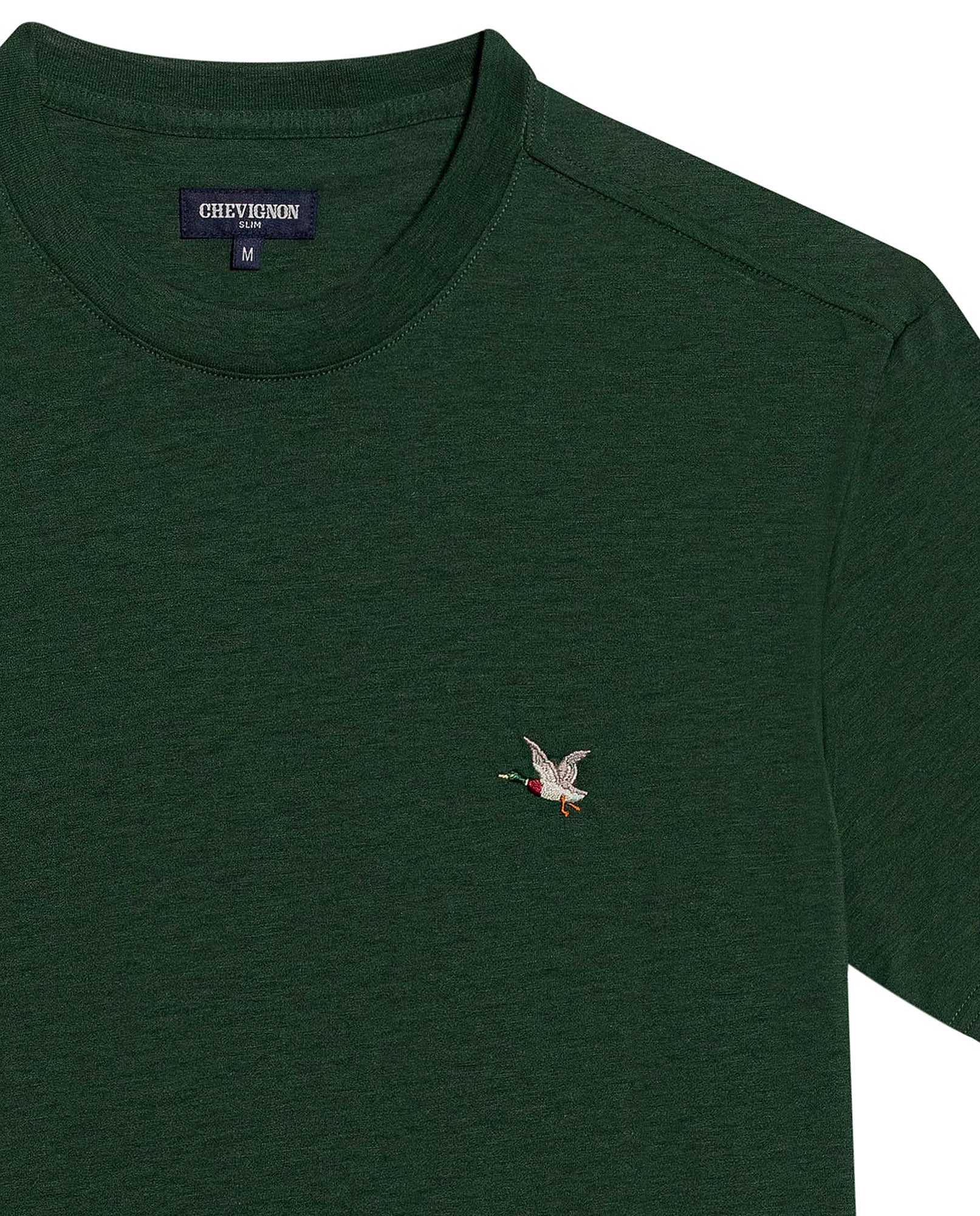 Men's Essential Slim Fit Short Sleeve T-shirt in Pima Cotton Heritage