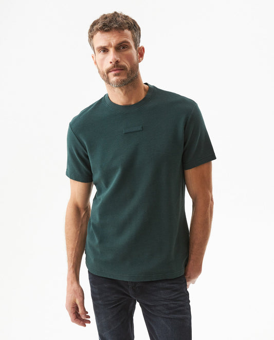 Men's Classic Fit Embroidered T-shirt in Cotton Moorings