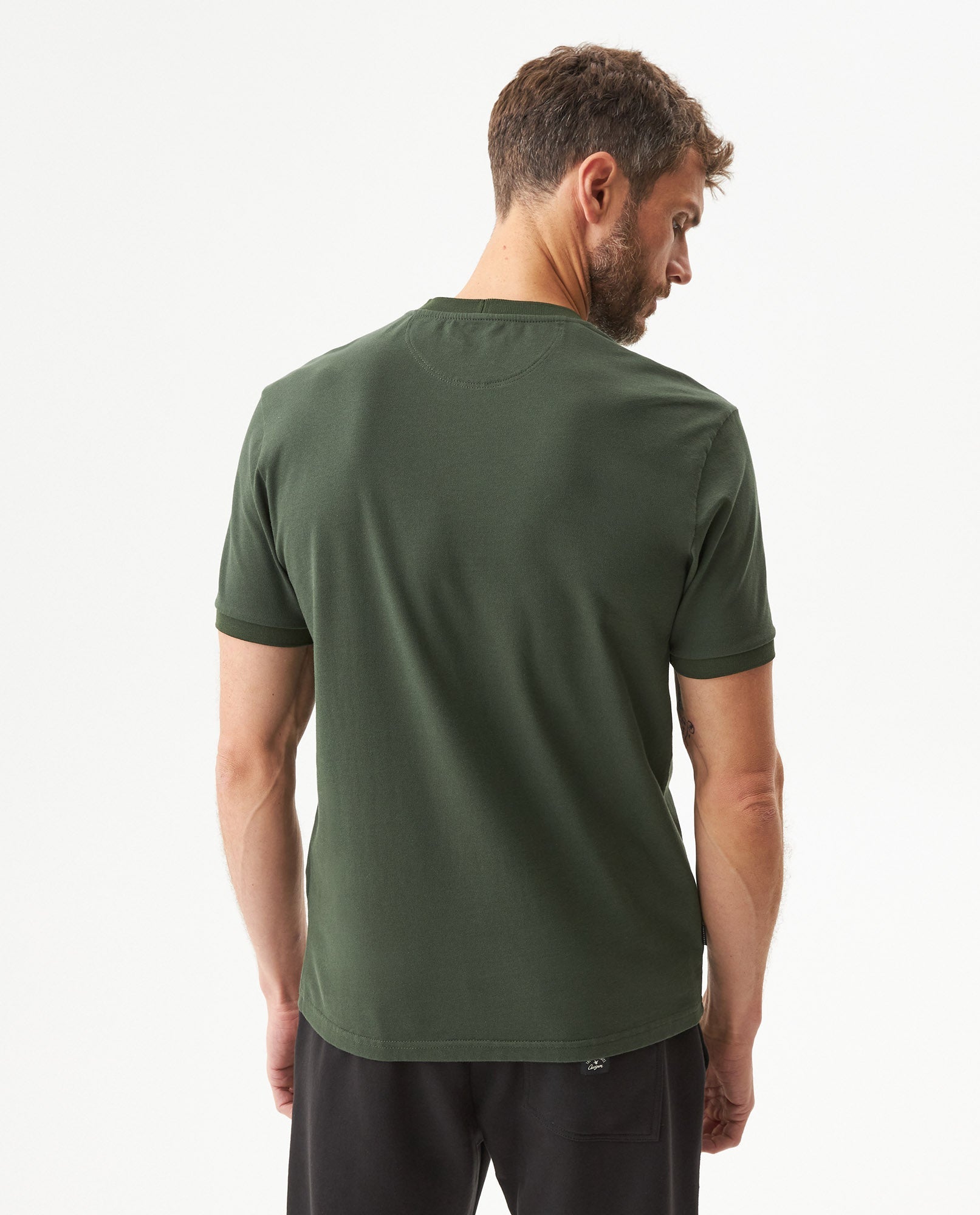 Men's T-Shirt Short Sleeves - Green