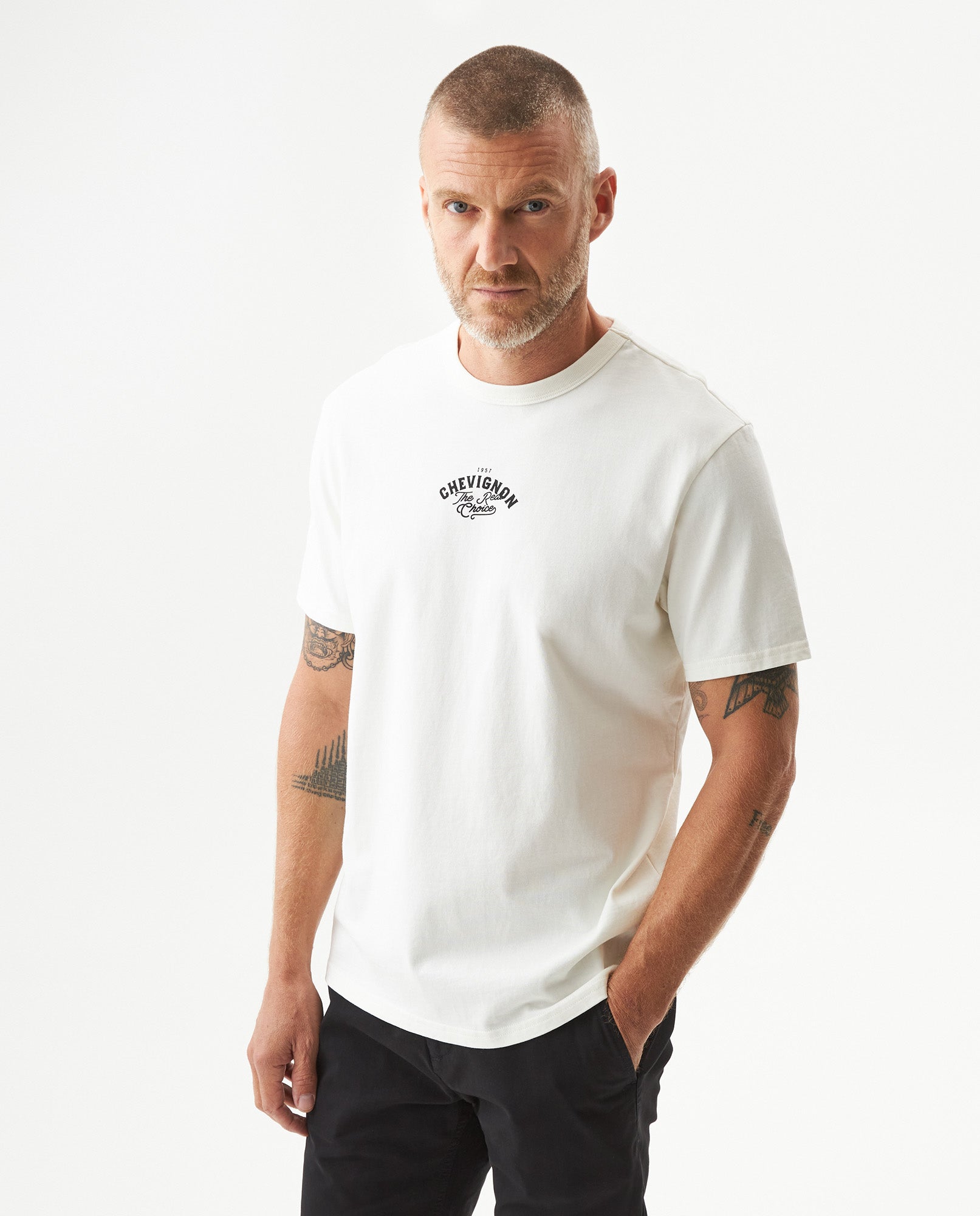 Men's T-Shirt Short Sleeve Chevignon - Raw