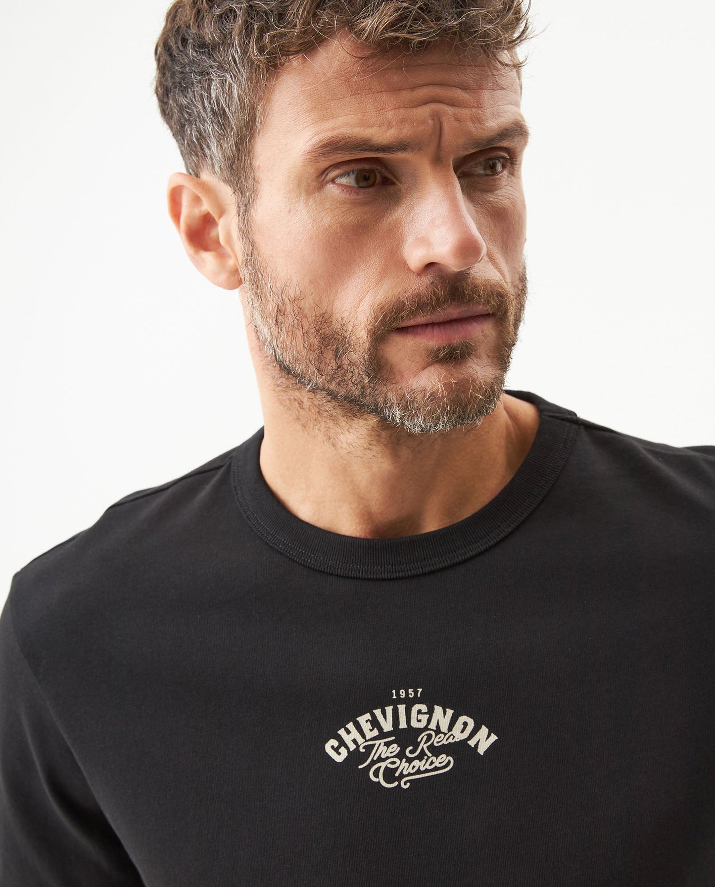 Men's T-Shirt Short Sleeve Classic Fit - Black