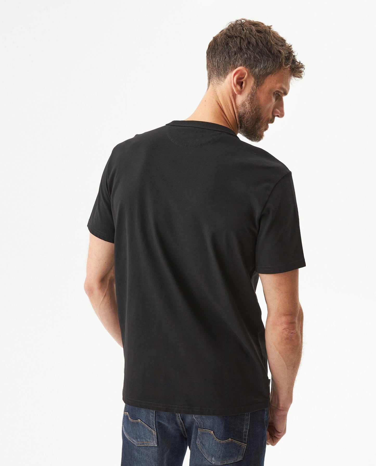 Men's T-Shirt Short Sleeve Classic Fit - Black