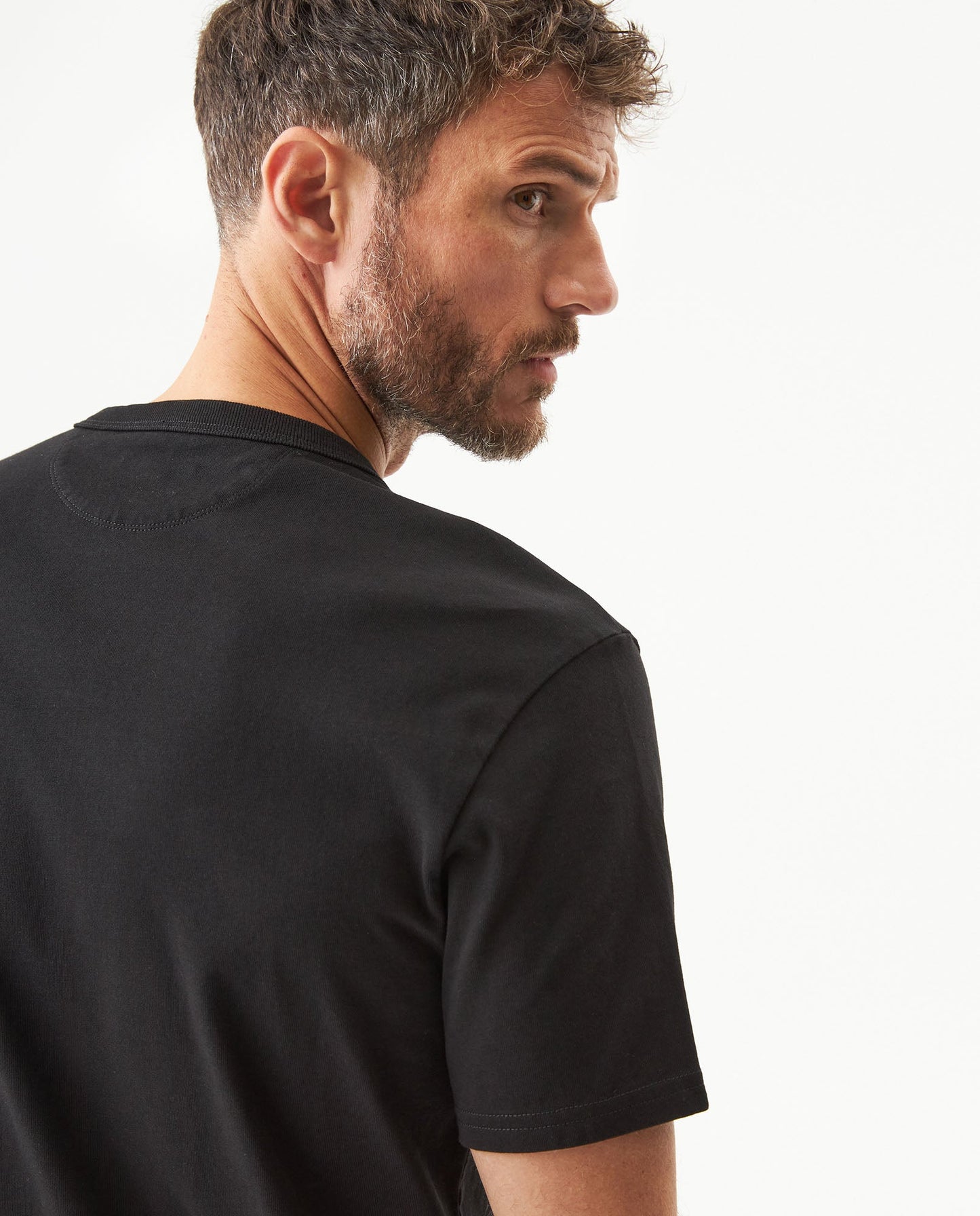 Men's T-Shirt Short Sleeve Classic Fit - Black