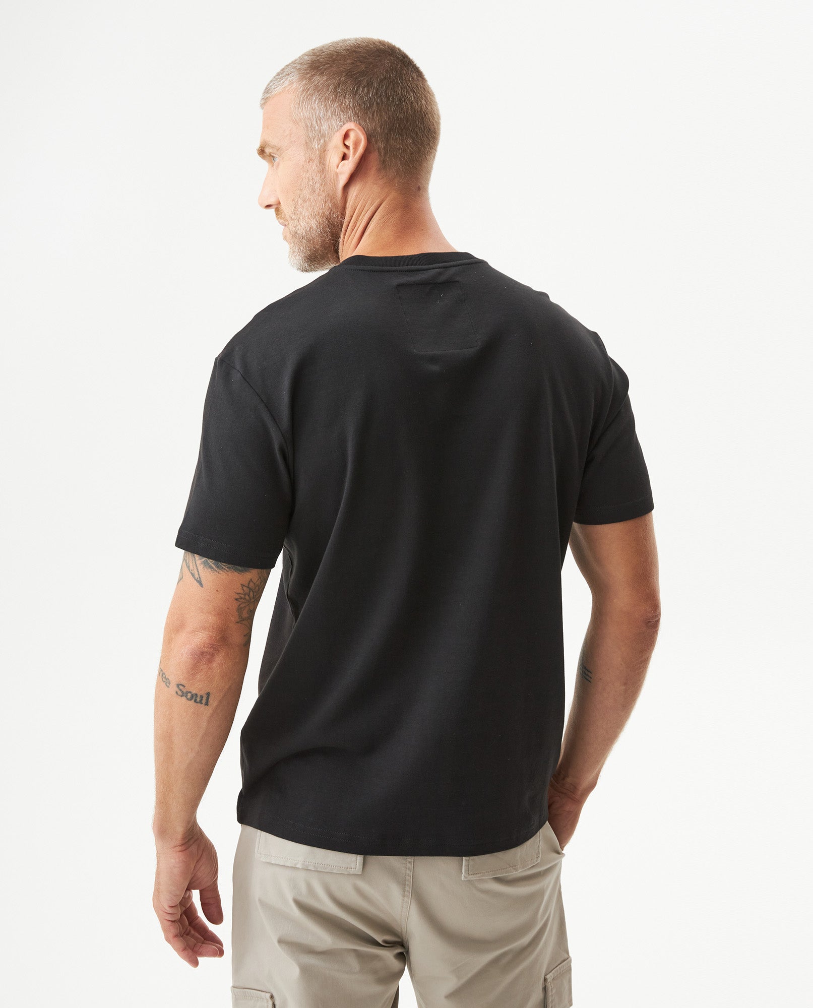 Men's Racing Graphic Slim Fit T-shirt in Cotton Wharf