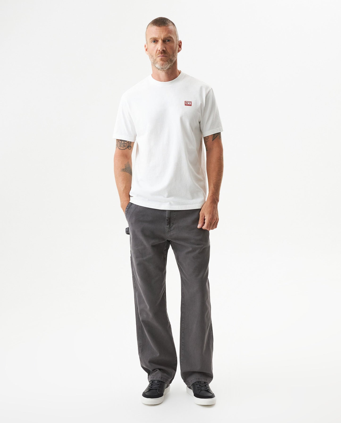 Men's Racing Graphic Classic Fit T-shirt in Cotton Captain