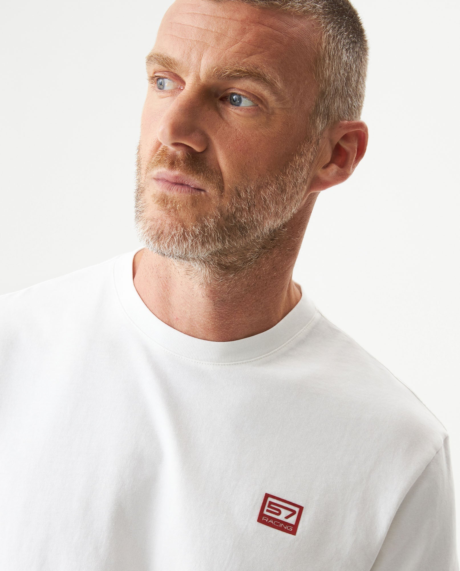 Men's Racing Graphic Classic Fit T-shirt in Cotton Captain