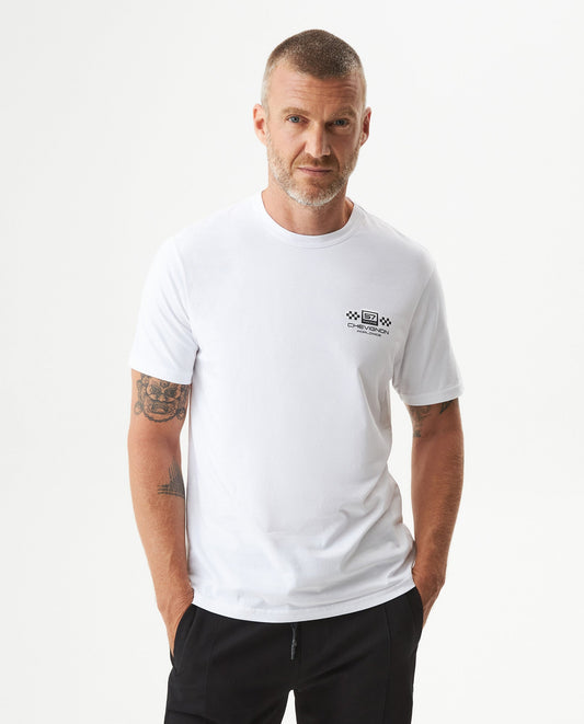 Men's Racing Slim Fit T-shirt in Cotton Nautical